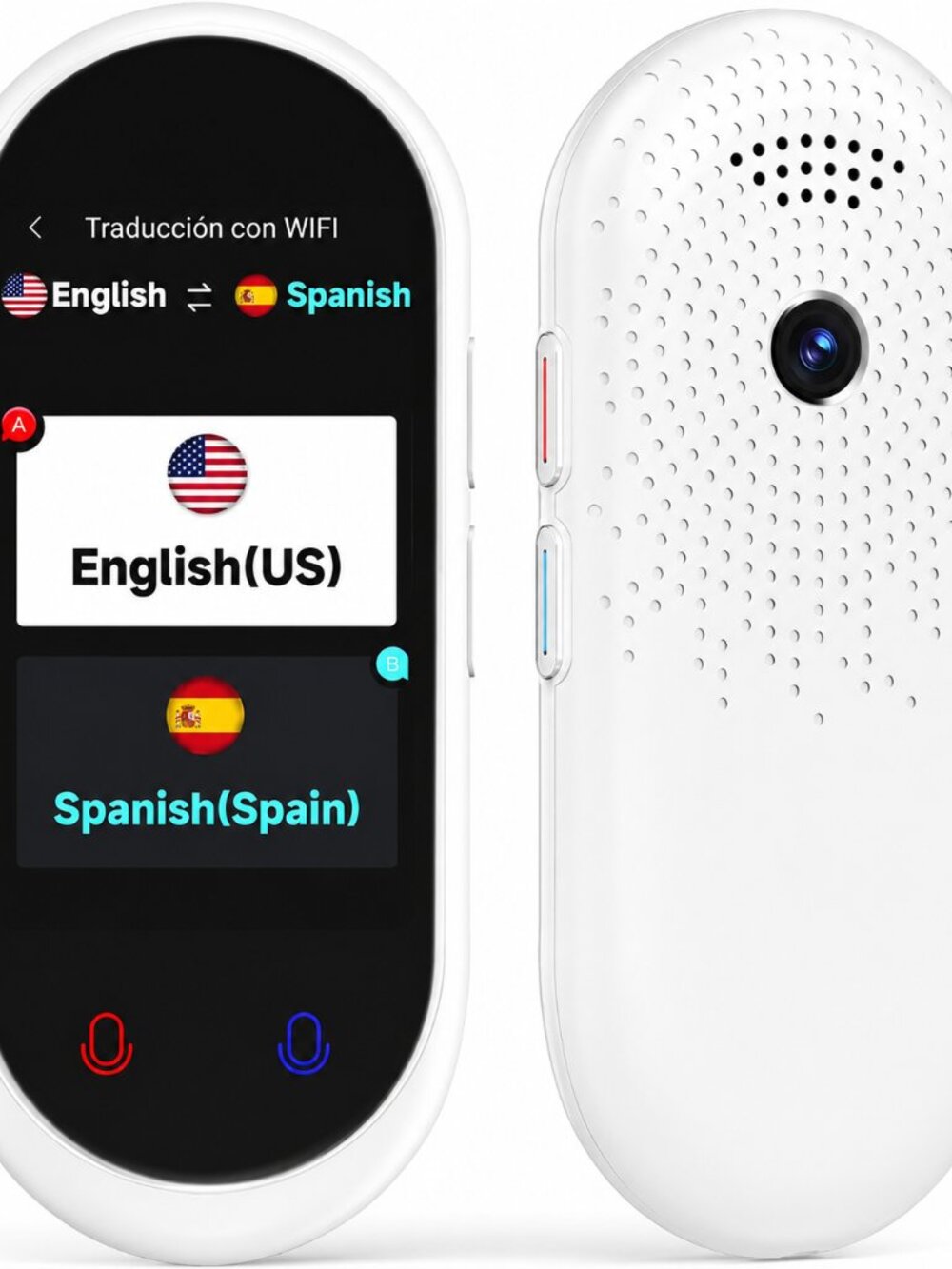 VORMOR Portable Language Translator Device Offline Voice Photo 150 Languages Bla